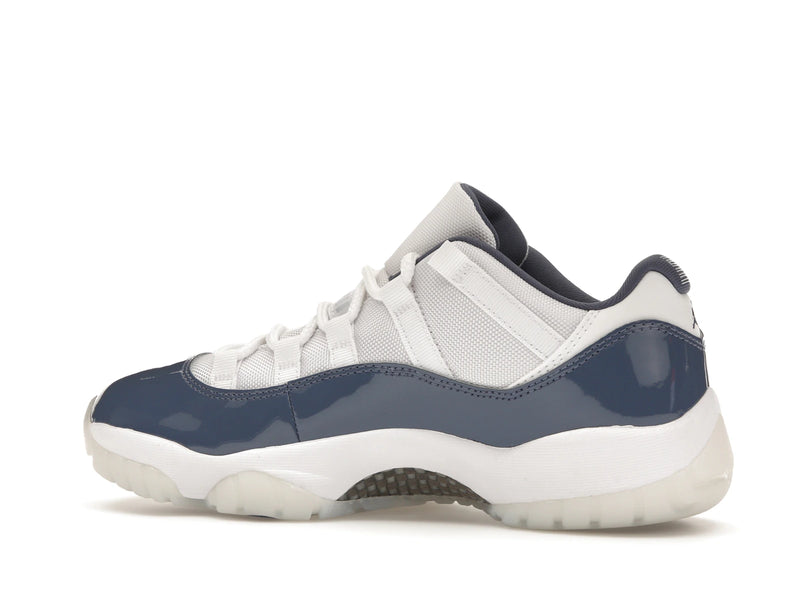 Air Jordan 11 Retro Low Midnight Navy (2024) - White/Midnight Navy/Diffused Blue/Football Grey - FV5104-104 - 20