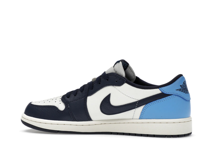 Air Jordan 1 Low OG Obsidian Unc - Obsidian/University Blue-Sail - CZ0790-400 - 20