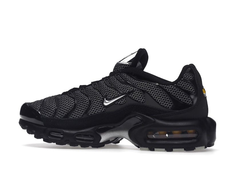 Nike Air Max Plus Black Suede Silver (Women's) - Black/Black/Silver - DQ0850-001 - 20