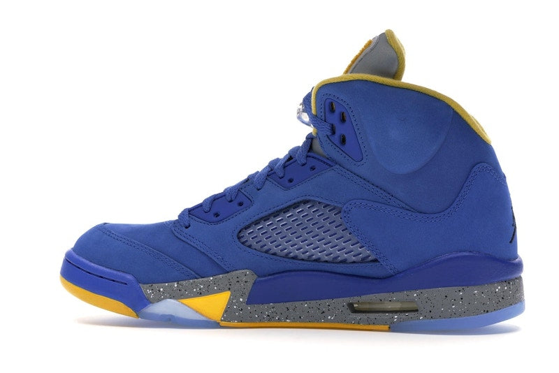Jordan 5 Retro JSP Laney Varsity Royal - vue 21