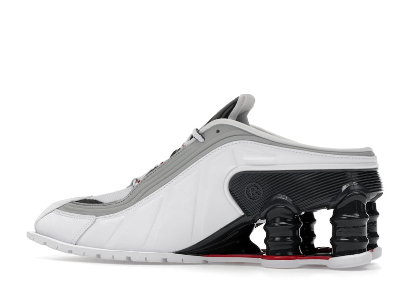 Nike Shox Mr4 Mule Martine Rose Metallic Platinum Varsity Red - White/Varsity Red/Metallic Platinum/Dark Charcoal - IM5420-100 - 20