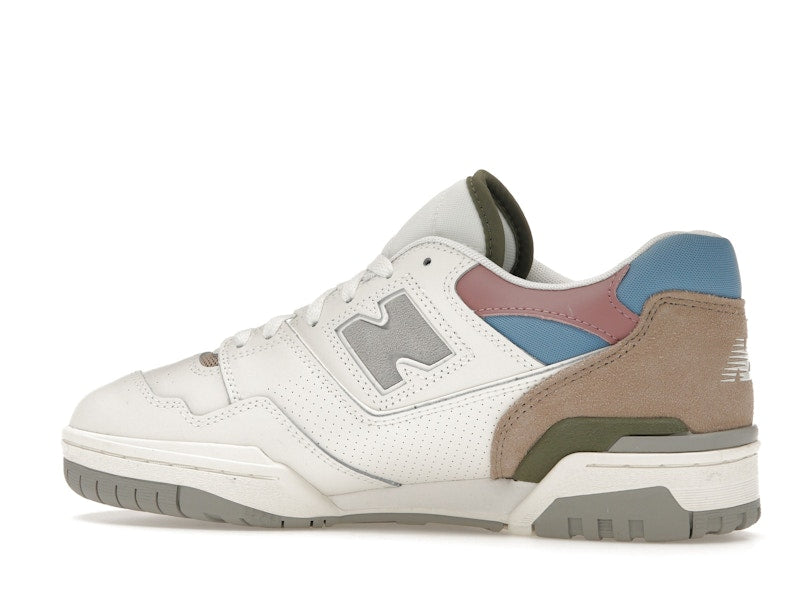 New Balance 550 Sea Salt Blue Laguna - Sea Salt/Blue Laguna/Dark Olivine - BB550PGA - 20
