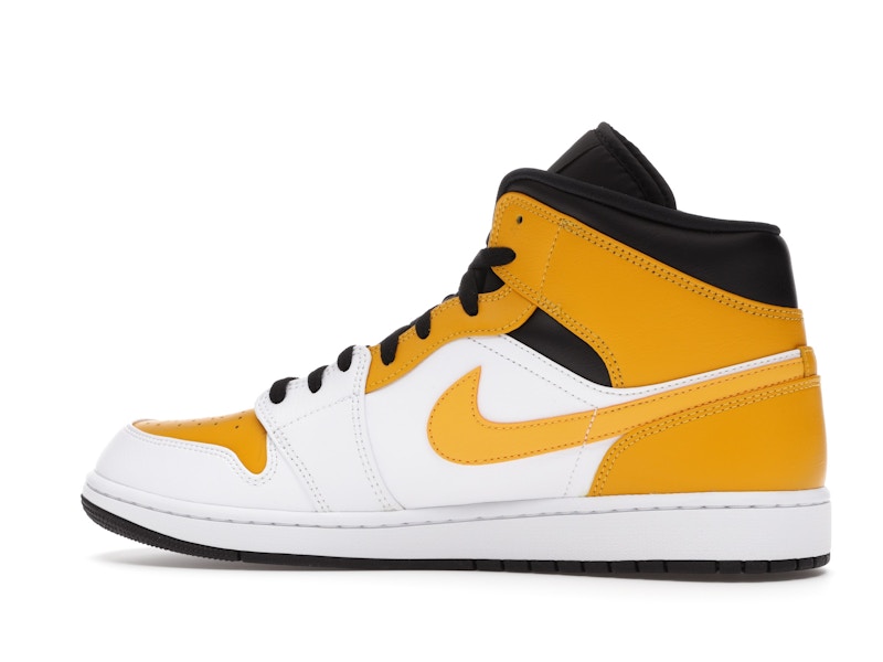 Air Jordan 1 Mid University Gold - White/University Gold-Black - 554724-170 - 20