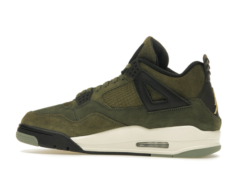 Air Jordan 4 Retro SE Craft Medium Olive - Medium Olive/Pale Vanilla/Khaki/Black/Sail - FB9927-200 - 20