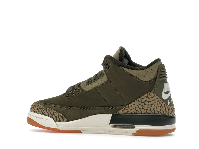 Air Jordan 3 Retro Family Affair (GS) - Medium Olive/Sequoia/Neutral Olive/Sail/Total Crimson - DM0967-202 - 20