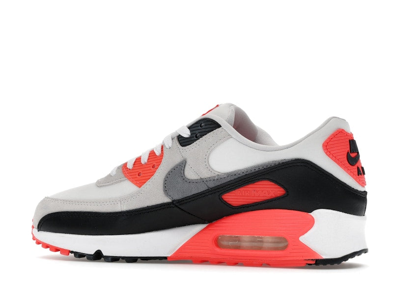 Nike Air Max 90 Infrared 2026 Iu1055 100 - White/Cement Grey/Infrared/Black - IU1055-100 - 21