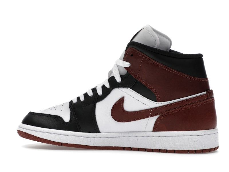 Air Jordan 1 Mid SE Dark Pony - White/Black/Dark Pony - HF3216-102 - 20