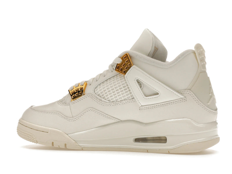 Air Jordan 4 Retro Metallic Gold - Sail/Metallic Gold/Black - AQ9129-170 - 20