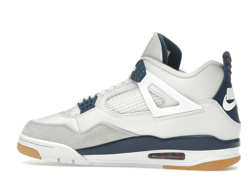 Air Jordan 4 Retro SB Navy - Summit White/White/Navy/Neutral Grey/Gum Yellow/Varsity Red - DR5415-100 - 20