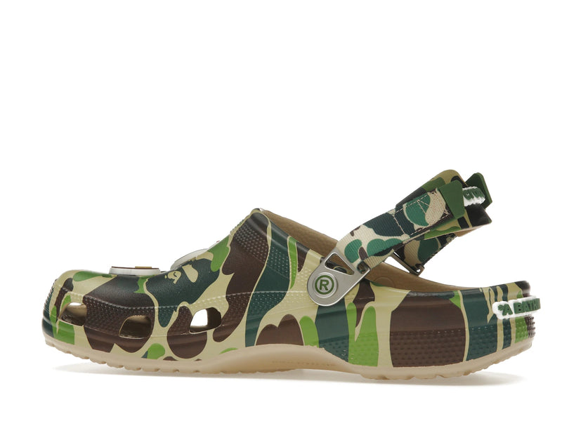 Crocs Classic Clog A Bathing Ape Bape Abc Camo Green - ABC Camo/Green - 209627-212 - 20