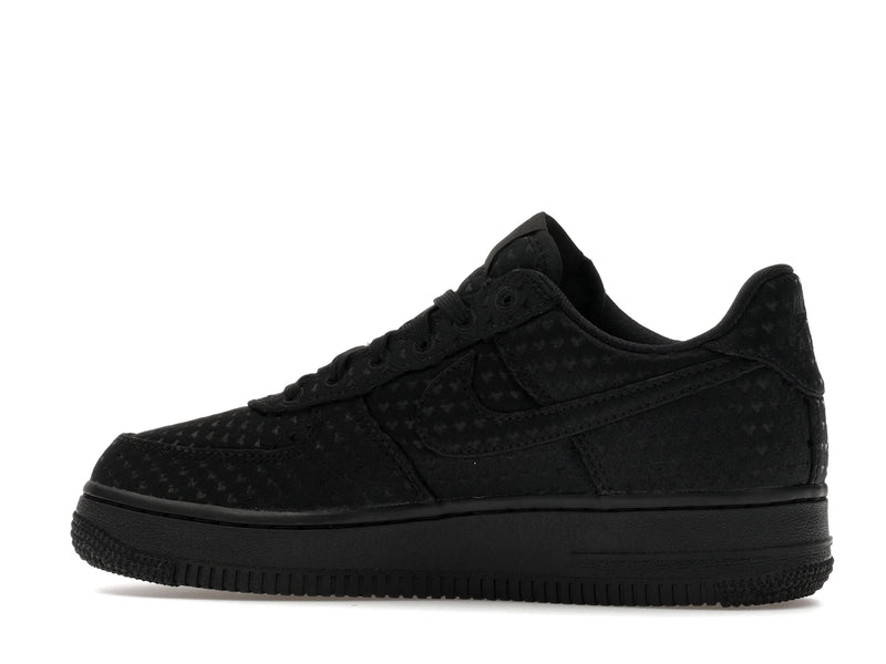 Nike Air Force 1 Low Valentines Day Triple Black (2026) - Black/Black/University Red - IQ9965-001 - 20