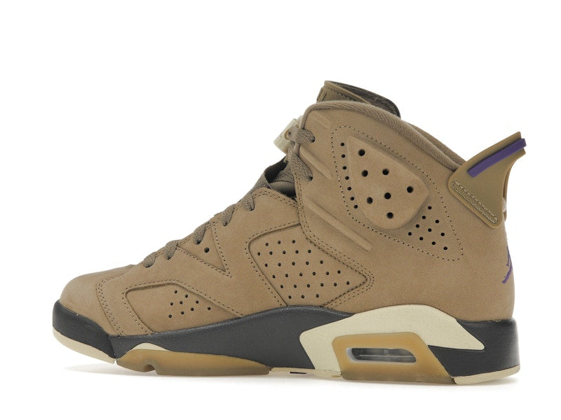 Air Jordan 6 Retro Gore Tex Brown Kelp - Brown Kelp/Team Gold/Shadow Brown/Court Purple - FD1643-300 - 20