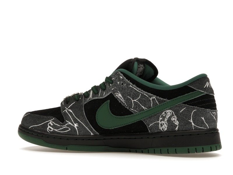 Nike SB Dunk Low There Skateboards - Black/Gorge Green-Summit White - HF7743-001 - 20