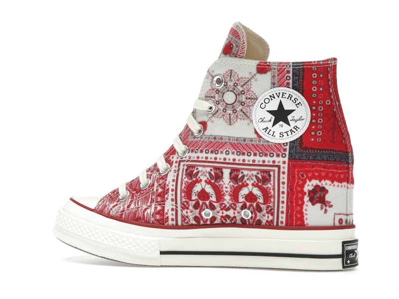 Converse Chuck 70 Internal Wedge Hi Isabel Marant Vanilla Ice Red (Women's) - vue 21