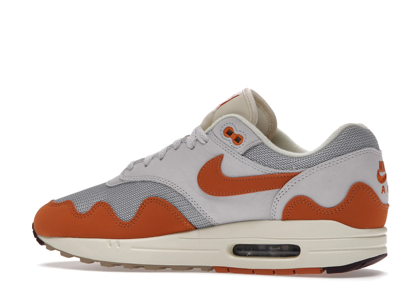 Nike Air Max 1 Patta Waves Monarch With Bracelet - Metallic Silver/Monarch-Pure Platinum - DH1348-001 - 20
