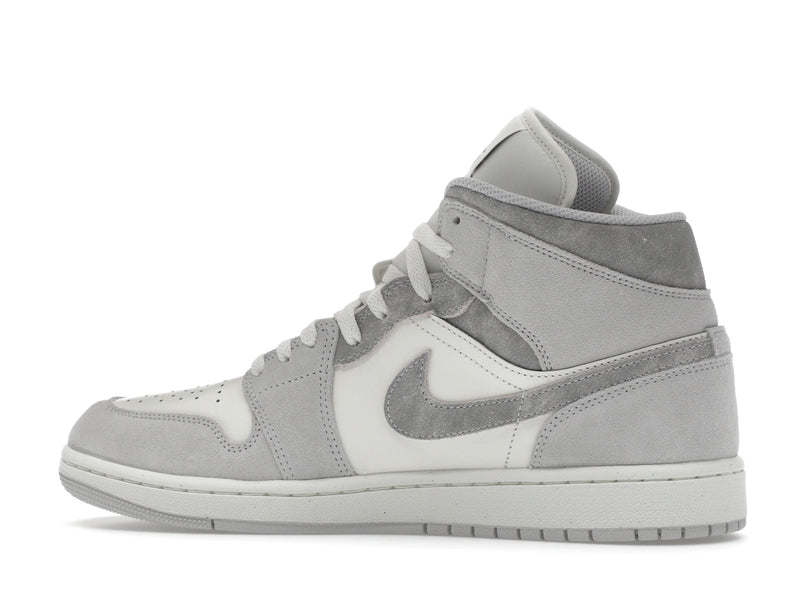 Air Jordan 1 Mid SE Neutral Grey Sail - Neutral Grey/Sail/Smoke Grey - FQ7720-002 - 20