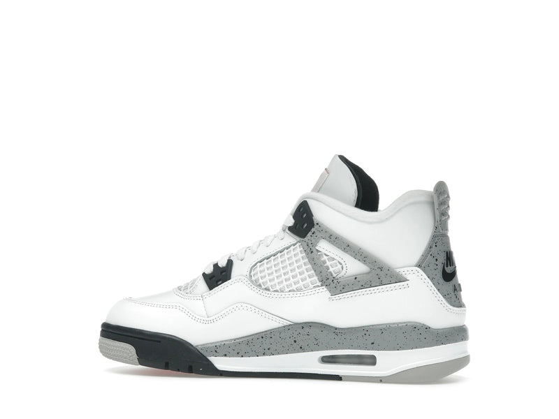 Air Jordan 4 Retro White Cement (2025) (GS) - Summit White/Fire Red-Tech Grey-Black - IB4171-100 - 20