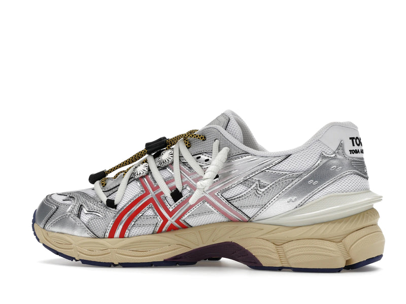 Asics Gel Cumulus 16 Toga White Red Pure Silver - White/Red/Pure Silver - 1203B115-100 - 20