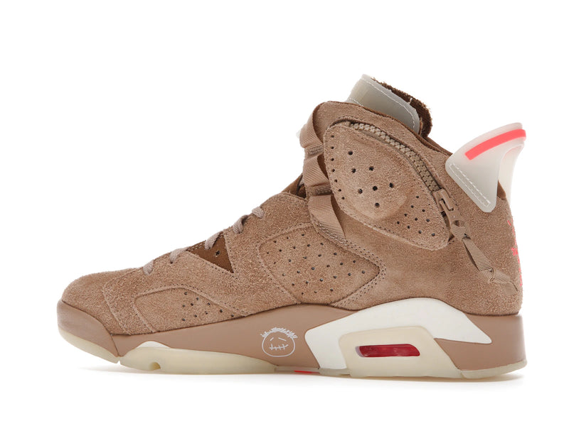 Air Jordan 6 Retro Travis Scott British Khaki - British Khaki/Sail-Bright Crimson - DH0690-200 - 20
