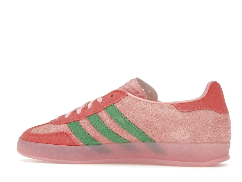 adidas Gazelle Indoor Semi Pink Spark Preloved Scarlet (Women's) - Semi Pink Spark/Preloved Green/Preloved Scarlet - IG6782 - 20