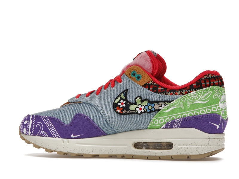 Nike Air Max 1 SP Concepts Denim Paisley - Wild Violet/Multi-Color-Sail - (Special Box) DN1803-500 - 20