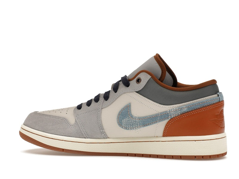 Jordan 1 Low SE Phantom Repaired Denim Swoosh - vue 21
