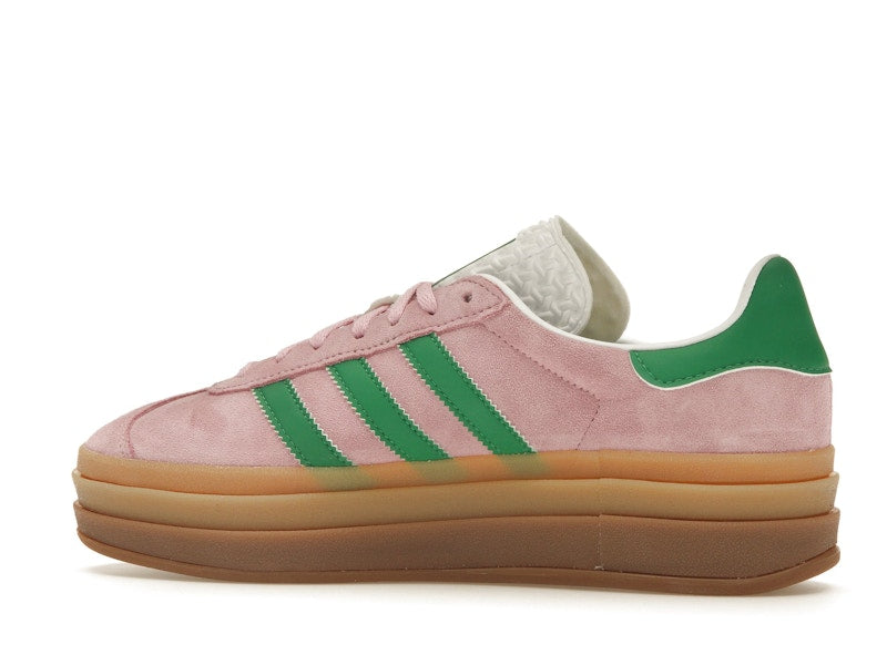 adidas Gazelle Bold True Pink (Women's) - True Pink/Green/Cloud White - IE0420 - 20