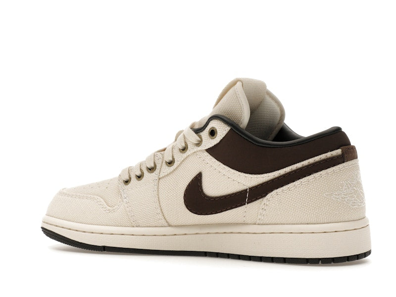 Air Jordan 1 Low Premium Pale Ivory Off Noir Baroque Brown - vue 21