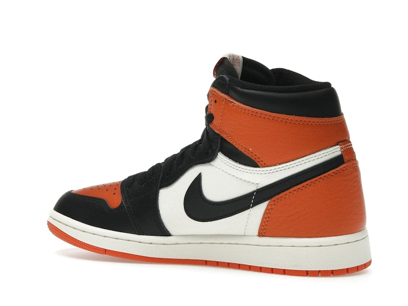 Air Jordan 1 Retro High OG Shattered Backboard (2025) - Black/Black-Sail-Starfish - DZ5485-008 - 21