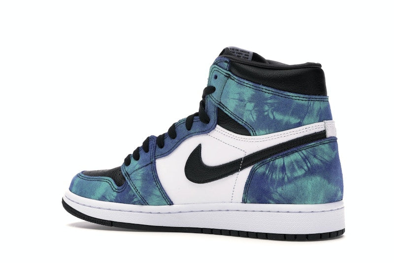 Air Jordan 1 Retro High Tie Dye (W) - White/Black-Aurora Green - CD0461-100 - 21