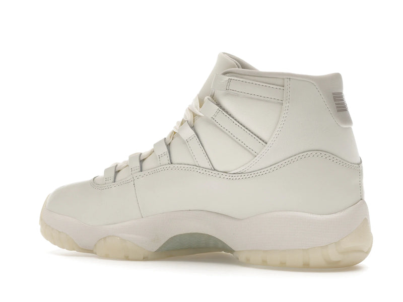 Air Jordan 11 Retro Grand Finale - Sail/Pearl Grey/White/Metallic Silver - AR0715-110 - 21