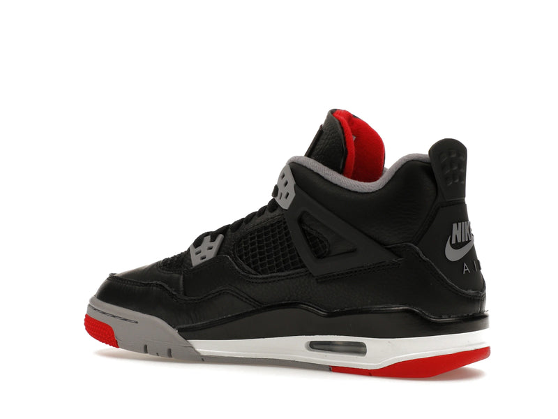Air Jordan 4 Retro Bred Reimagined (GS) - Black/Cement Grey/Varsity Red/Summit White - FQ8213-006 - 21