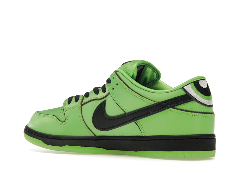 Nike SB Dunk Low The Powerpuff Girls Buttercup - Mean Green/Black/Lotus Pink - FZ8319-300 - 21