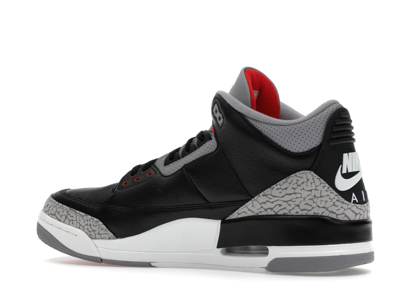 Air Jordan 3 Retro Black Cement (2024) - Black/Fire Red/Cement Grey/Sail - DN3707-010 - 21