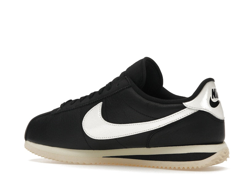 Nike Cortez 23 Premium Black Sail (Women's) - Black/Sail/Alabaster - FB6877-001 - 21