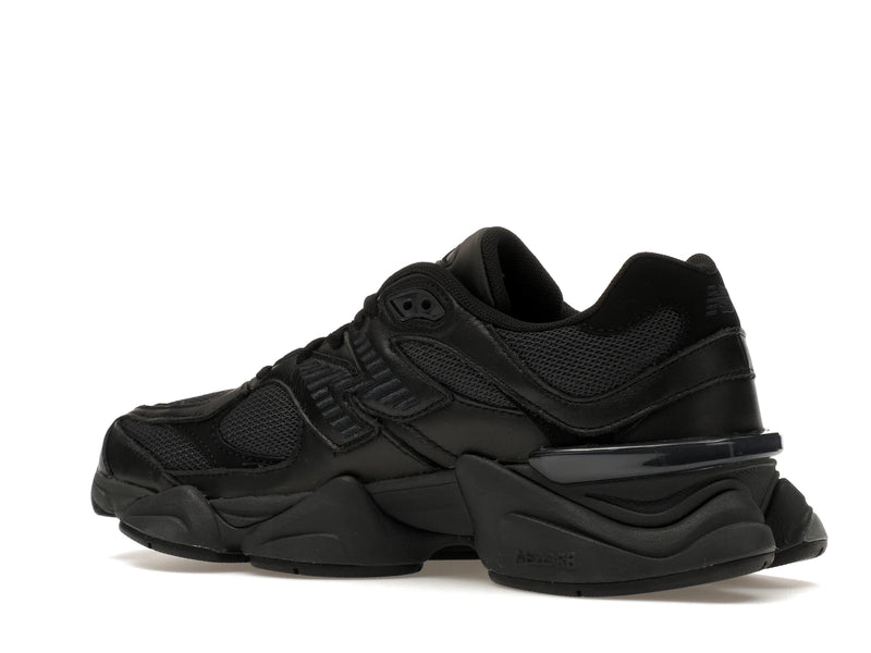 New Balance 9060 Triple Black Leather - U9060NRI - 21