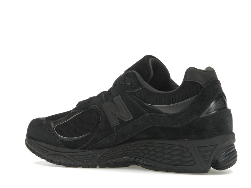 New Balance 2002r Triple Black Suede - Black/Magnet - U2002RBL - 21