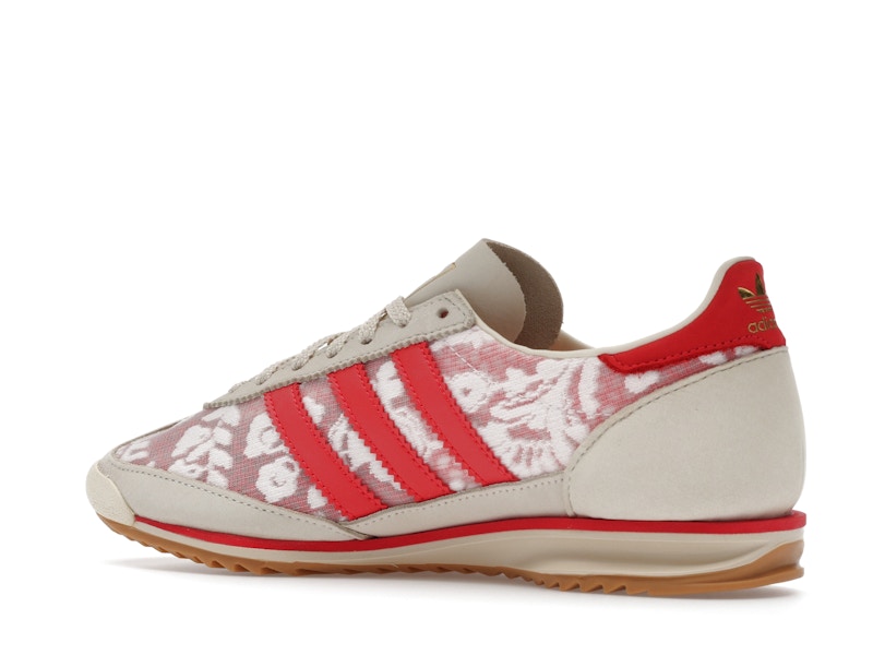 adidas SL 72 OG Liberty London Better Scarlet (Women's) - Footwear White/Crew White/Better Scarlet - JS1311 - 21