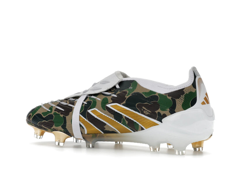 Adidas Predator Elite Foldover Tongue Fg Bape Green Camo - Hemp/Gold Metallic/White - JS3104 - 21