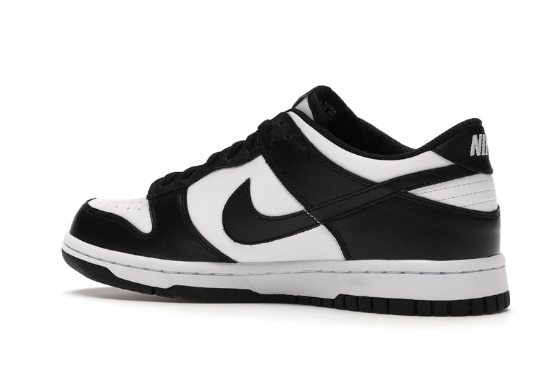 Nike Dunk Low Retro White Black (GS) - White/Black-White - CW1590-100 - 21