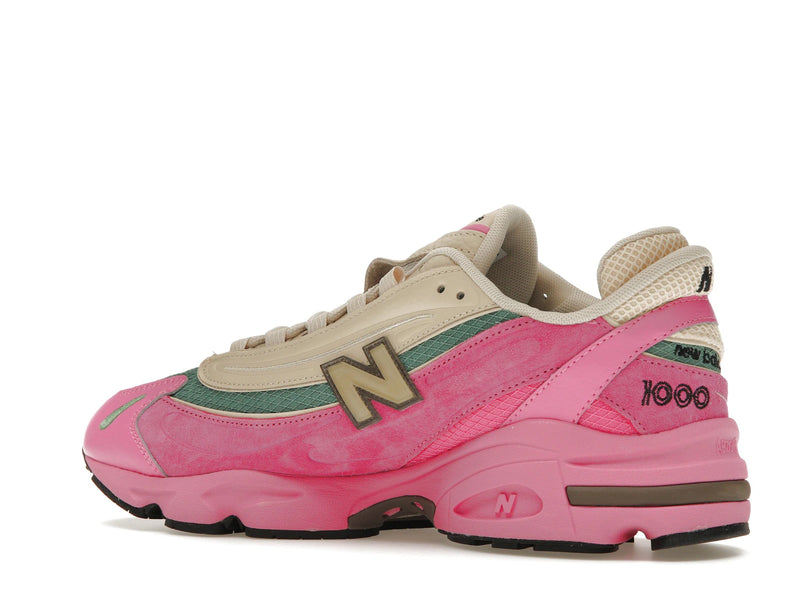 New Balance 1000 Tan Pink Green - Real Pink/Sandstone - M1000MC - 21