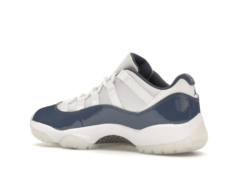 Air Jordan 11 Retro Low Midnight Navy (2024) - White/Midnight Navy/Diffused Blue/Football Grey - FV5104-104 - 21