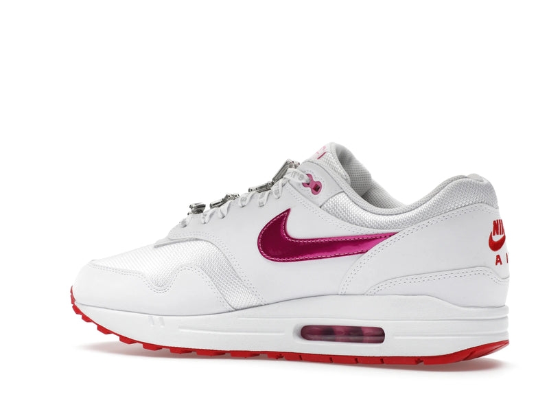 Nike Air Max 1 PRM Valentines Day White - White/University Red/Playful Pink - HV2303-100 - 21