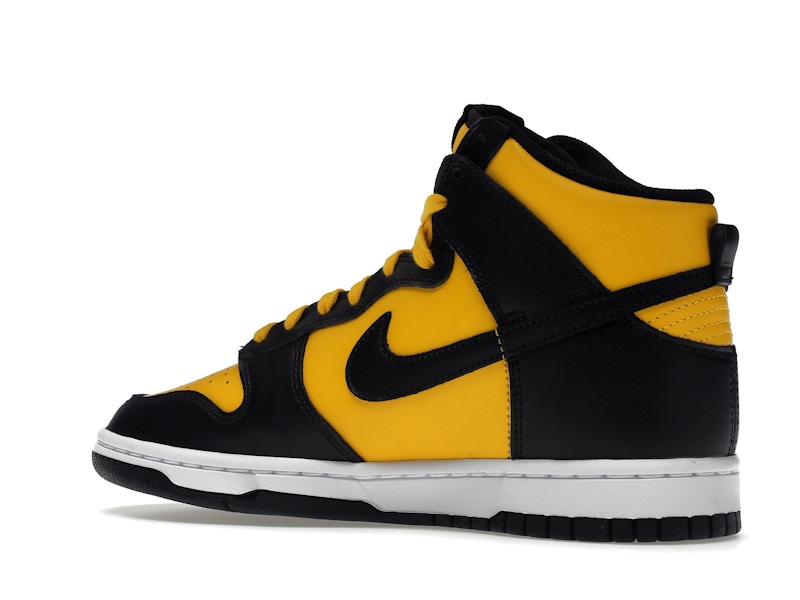 Nike Dunk High Retro Reverse Goldenrod - University Gold/Black/White/Habanero Red - DD1399-700 - 21