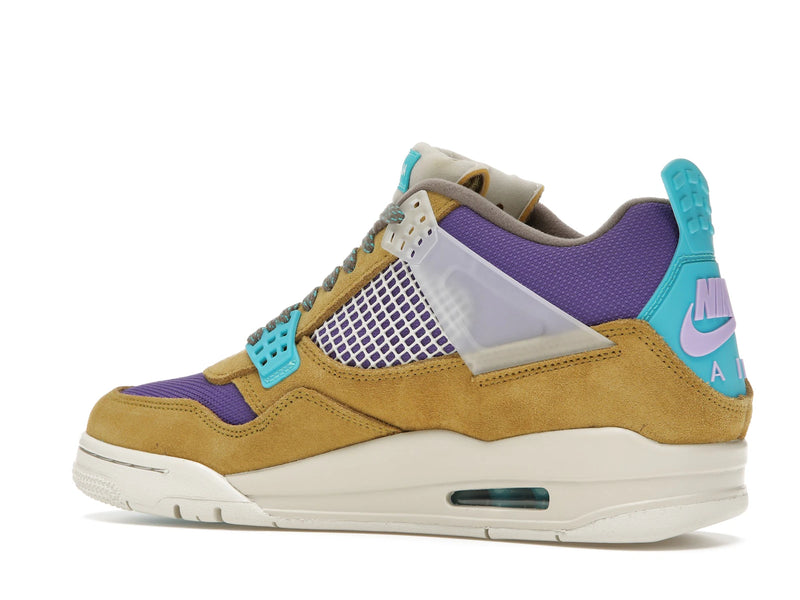 Air Jordan 4 Retro SP 30th Anniversary Union Desert Moss - Desert Moss/Turquoise Blue-Dark Iris - DJ5718-300 - 21