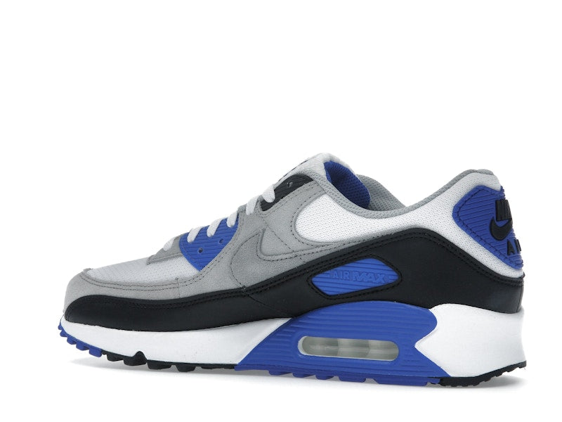 Nike Air Max 90 Hyper Royal - White/Light Smoke Grey/Black/Particle Grey - DM0029-112 - 21