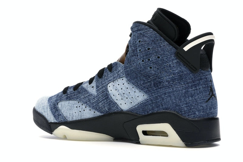 Air Jordan 6 Retro Washed Denim - Washed Denim/Sail-Varsity Red-Black - CT5350-401 - 21