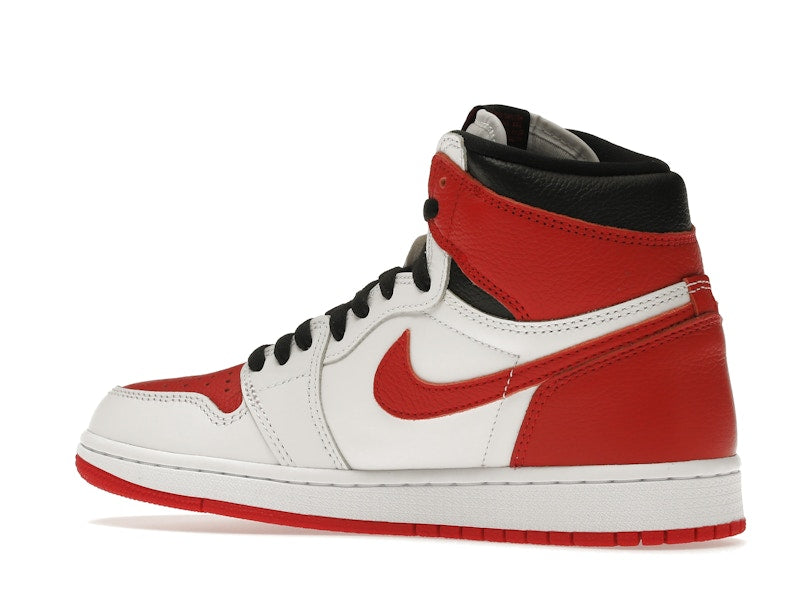 Air Jordan 1 Retro High OG Heritage - White/University Red-Black - 555088-161 - 21