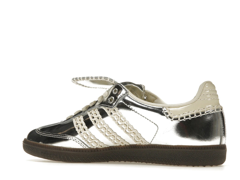 Adidas Samba Wales Bonner Silver - Silver Metallic/Cream White/Grey One - IG8181 - 21