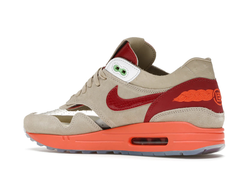 Nike Air Max 1 Clot Kiss Of Death (2021) - Net/Deep Red-Orange Blaze - DD1870-100 - 21